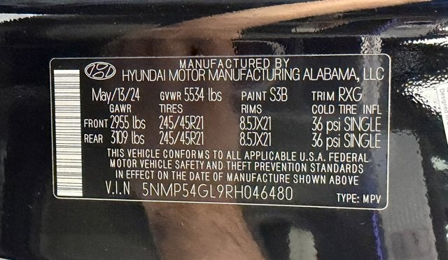 2024 Hyundai Santa Fe Calligraphy