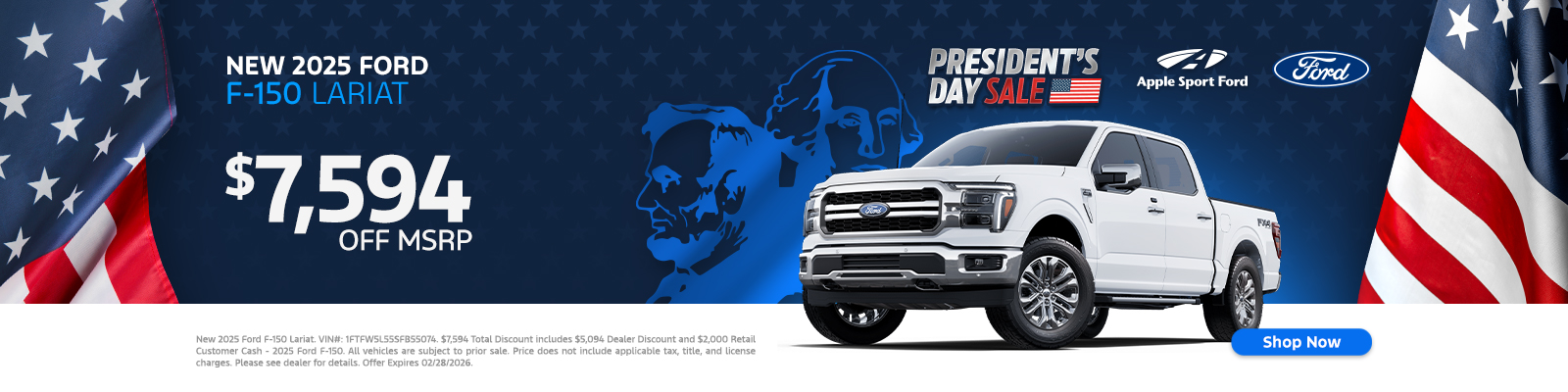 NEW 2025 FORD F-150 LARIAT