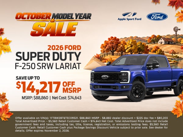 2026 FORD SUPER DUTY F-250 SRW LARIAT