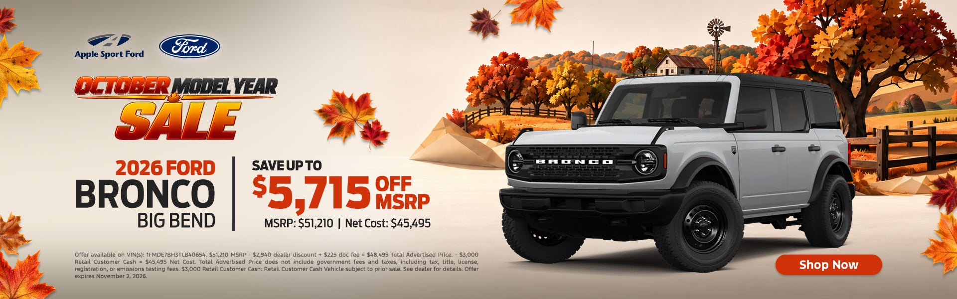 2026 FORD BRONCO BIG BEND