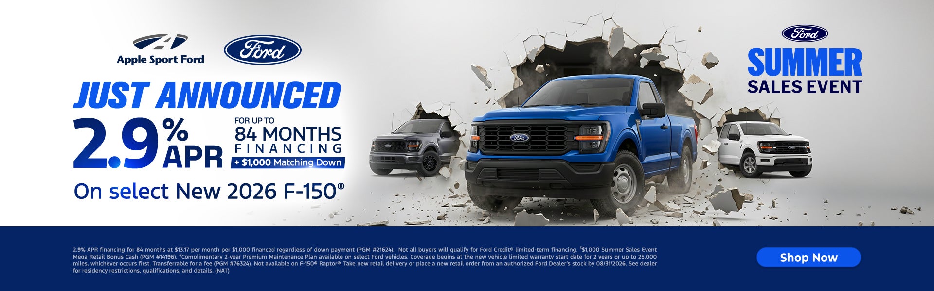 Apple Sport Ford MY26 F-150