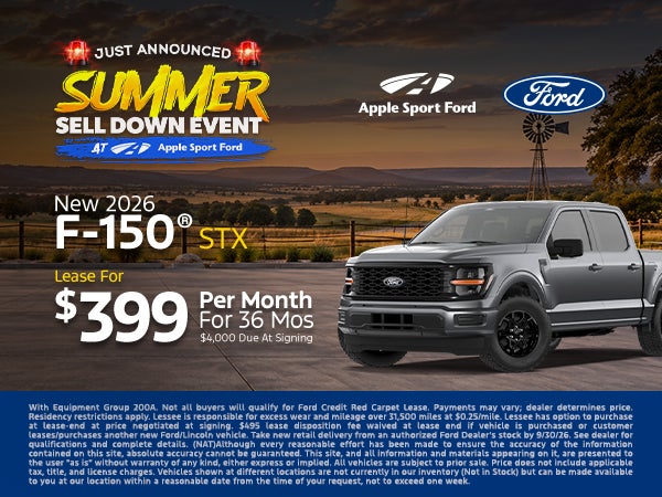 New 2026 F-150 STX