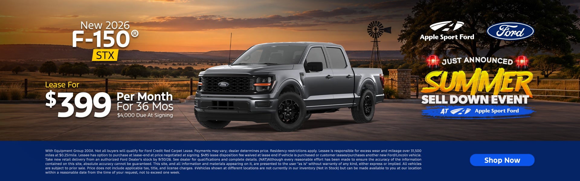 New 2026 F-150 STX