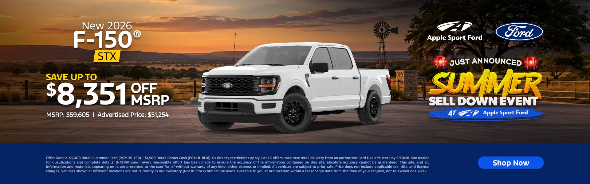 New 2026 F-150 STX